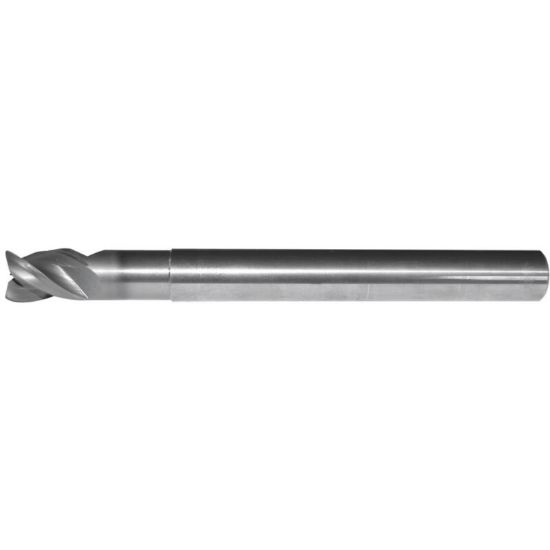 Picture of HANITA/WIDIA 51N310024.. DIA 10MM SH 0.3937 LOC 0.5906 OAL 3.5039 End Mill Standard Flute High Helix Carbide Uncoated Single End Corner Radius 0.0079 0.20MM AluSurf