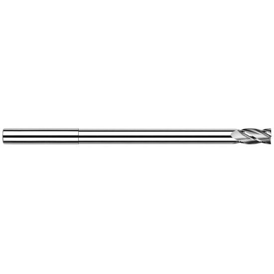 Picture of HARVEY Tool 24048 3/4 DIA x 8 OAL Carbide EM, 4 FL End Mill Standard Flute Standard Helix Carbide Uncoated Single End Square Sharp