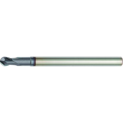 Picture of HANITA/WIDIA 70N103002RT DIA 3MM SH 0.2362 LOC 0.1181 OAL 2.9921 End Mill Standard Flute High Helix Carbide TiAlN Single End Ball Nose Vision Plus