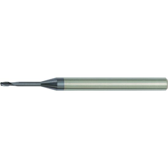 Picture of HANITA/WIDIA 7N1202002RJ DIA 2MM SH 0.2362 LOC 0.1181 OAL 2.3622 End Mill Standard Flute High Helix Carbide TiAlN Single End Square Sharp Vision Plus