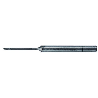 Picture of HANITA/WIDIA 7N2100501RT DIA 0.50MM SH 0.0197 LOC 0.0394 OAL 2.480 End Mill Standard Flute High Helix Carbide TiAlN Single End Ball Nose Vision Plus