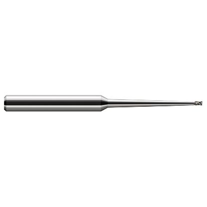 Picture of HARVEY Tool 17462 .062 D x 2.0 RCH CLEAR EM, 2 FL End Mill Standard Flute Standard Helix Carbide Uncoated Single End Square Sharp