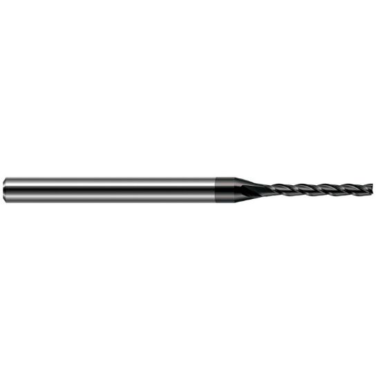 Picture of HARVEY Tool 33693-C4 .093 DIA Carbide 8x Long Flute EM, DIAMOND End Mill Standard Flute Standard Helix Carbide Diamond Single End Square Sharp