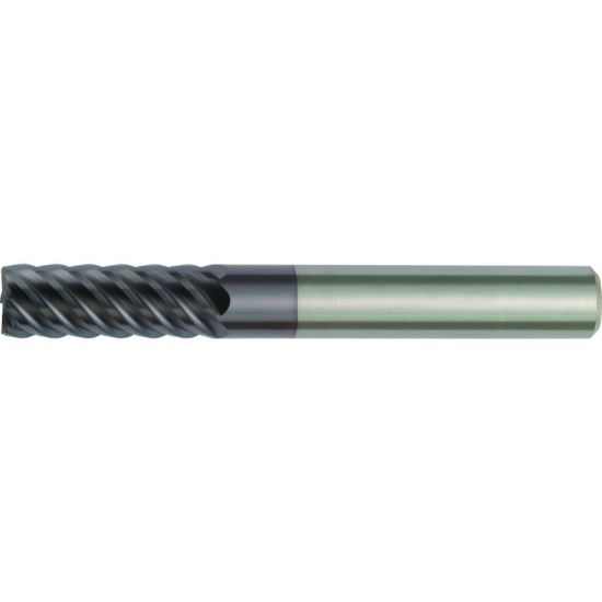 Picture of HANITA/WIDIA D61806002RJ DIA 6MM SH 0.2362 LOC 0.5906 OAL 2.3622 End Mill Standard Flute High Helix Carbide TiAlN Single End Square Sharp Vision Plus