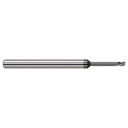 Picture of HARVEY Tool 34675-C4 .075 DIA Carbide STB FL 8x RCH EM, DIAMOND End Mill Standard Flute Standard Helix Carbide Diamond Single End Square Sharp