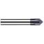 Picture of HARVEY Tool 18538-C3 1/4 DIA x 37.5 DEG Carbide Chamfer , AlTiN Chamfer Mill Carbide AlTiN Single End Cham Mill