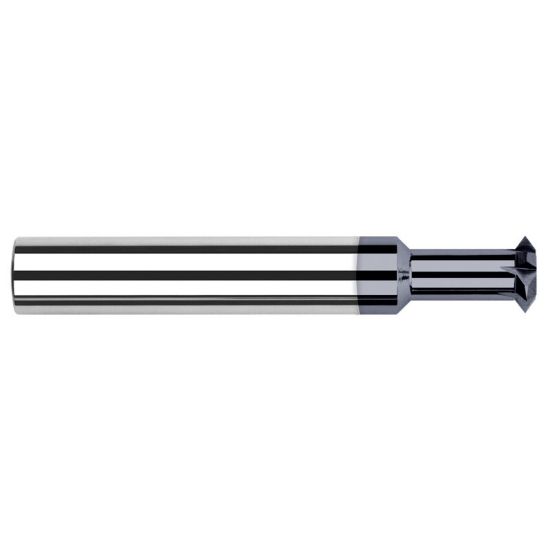 Picture of HARVEY Tool 16205-C3 3/8 DIA x 60 DEG Carbide DASC, AlTiN Chamfer Mill Carbide AlTiN Single End Cham Mill
