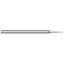 Picture of HARVEY Tool 20745 .045 D x 1.5 DEG Carbide TaperED EM End Mill Taper Flute Carbide Uncoated Single End Square Sharp