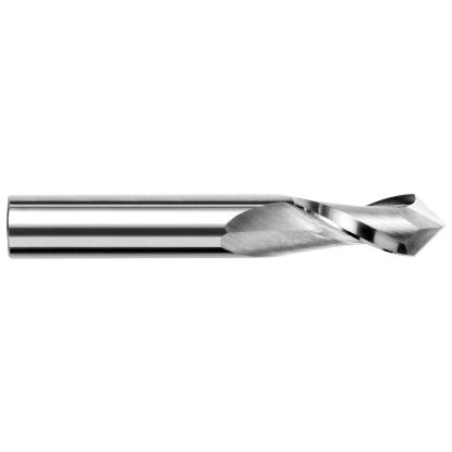 Picture of HARVEY Tool 15310-2 5/32 DIA x 90 Carbide D/M - 2 FLDrill /Mill Carbide AlTiN Single End Drill Point