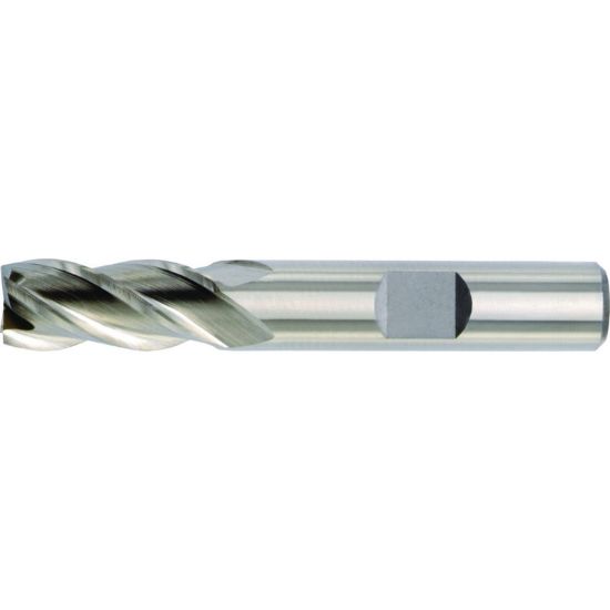 Picture of HANITA/WIDIA 342732009 DIA 1-1/4 SH 2.00 LOC 6.00 OAL 8.50 End Mill Standard Flute High Helix Cobalt Uncoated Single End Square Sharp WIDIA Series Mills