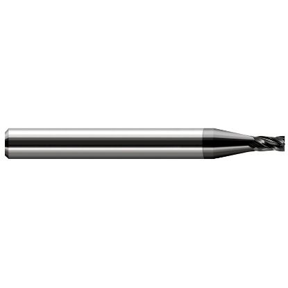 Picture of HARVEY Tool 13931-C4 DIA 0.031 LOC 0.0460 OAL 1.50 End Mill Standard Flute Standard Helix Carbide Diamond Single End Square Sharp