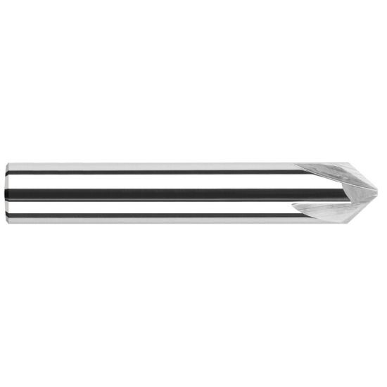 Picture of HARVEY Tool 18335 1/2 DIA x 35 DEG Carbide Chamfer , 4 FL Chamfer Mill Carbide Uncoated Single End Cham Mill