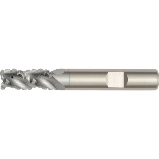 Picture of HANITA/WIDIA 49G925008CW DIA 25MM SH 0.9843 LOC 1.7717 OAL 4.7638 End Mill Standard Flute High Helix Carbide TiCN Single End Corner Radius 0.0591 1.50MM WIDIA Series Mills