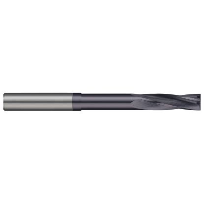 Picture of HARVEY Tool 25516-C3 .2500 D x 2.00 RCH Flat End AlTiN Counter Bore Carbide AlTiN Single End Square Sharp