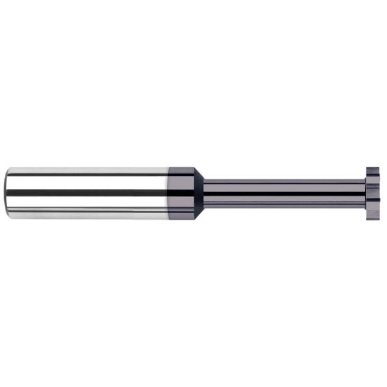 Picture of HARVEY Tool 43755-C3 3/16 D x .055 W Long RCH Keyseat, AlTiN Carbide AlTiN Single End Key Seat