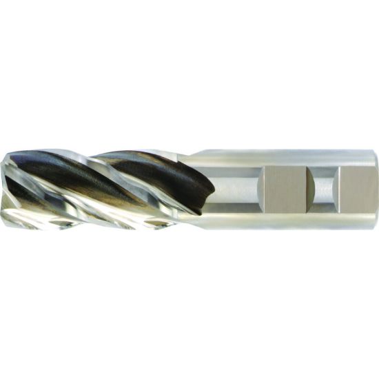 Picture of HANITA/WIDIA 621V32079 DIA 1-1/4 SH 2.00 LOC 4.00 OAL 6.50 End Mill Cobalt Uncoated Single End 45.0° Chamfer WavCut II