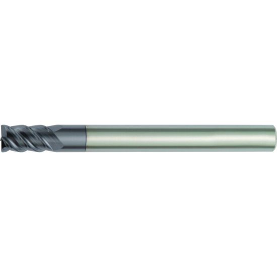Picture of HANITA/WIDIA 759504002LT DIA 4MM SH 0.2362 LOC 0.2362 OAL 1.9685 End Mill Standard Flute High Helix Carbide TiAlN Single End Corner Radius 0.0098 0.25MM Vision Plus