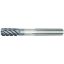 Picture of HANITA/WIDIA 7VNX19007CV DIA 3/4 SH 0.7500 LOC 1.50 OAL 5.50 End Mill Standard Flute Variable Helix Carbide AlTiN Single End Corner Radius 0.0600 1.52MM VariMill III