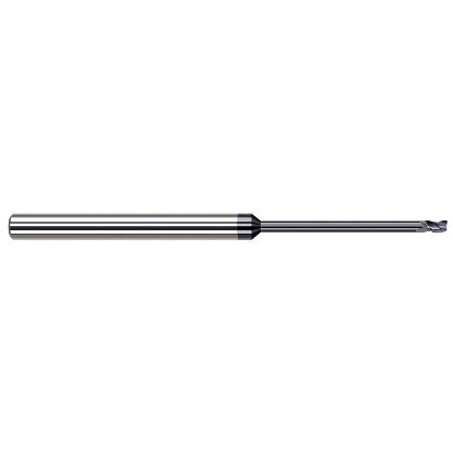 Picture of HARVEY Tool 48939-C3 .039 DIA Carbide STB FL 15x RCH EM, AlTiN End Mill Standard Flute Standard Helix Carbide AlTiN Single End Square Sharp