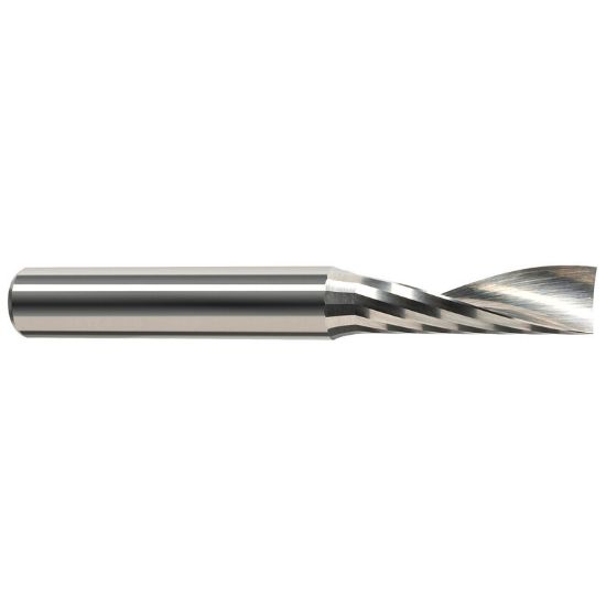 Picture of HARVEY Tool 51478 5/64 DIA x 15/64 LOC H.PLAS, 1 FL End Mill Standard Flute Standard Helix Carbide Uncoated Single End Square Sharp