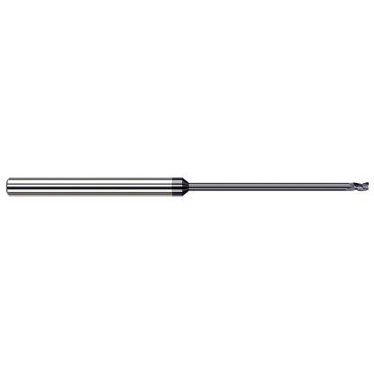 Picture of HARVEY Tool 58345-C3 .045 DIA Carbide STB FL 20x RCH EM, AlTiN End Mill Standard Flute Standard Helix Carbide AlTiN Single End Square Sharp