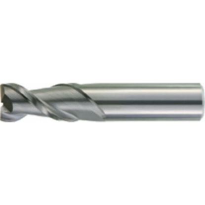 Picture of HANITA/WIDIA TC4K0207072 DIA 1/4 SH 0.2500 LOC 0.7500 OAL 2.50 End Mill Standard Flute High Helix Carbide TiCN Single End Square Sharp ArCut