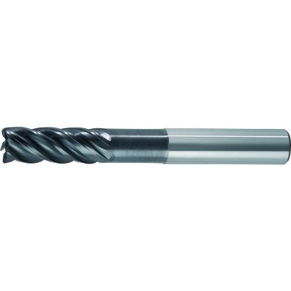 Picture of HANITA/WIDIA TM5VNS25018B DIA 1 SH 1.00 LOC 1.7500 OAL 5.50 End Mill Standard Flute Variable Helix Carbide AlTiN Single End Corner Radius 0.0300 0.76MM VariMill II