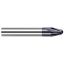 Picture of HARVEY Tool 75004-C3 1/16 R x 10 DEG Carbide RUNNER, AlTiN End Mill Taper Flute Carbide AlTiN Single End Ball Nose