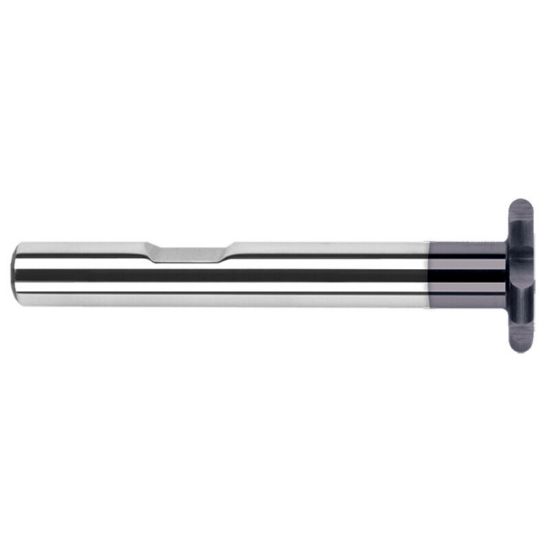 Picture of HARVEY Tool 32902-C3 1/32 R x 3/4 D Full RAD Keyseat, AlTiN Carbide AlTiN Single End Key Seat0.0312 0.79MM