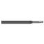 Picture of HARVEY Tool 33493 DIA 0.093 LOC 0.1390 OAL 2.50 End Mill Standard Flute Standard Helix Carbide Uncoated Single End Ball Nose