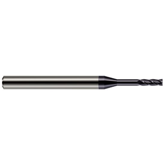 Picture of HARVEY Tool 76293-C3 .093 DIA Carbide Long RCH EM-2 FL, AlTiN End Mill Standard Flute Standard Helix Carbide AlTiN Single End Square Sharp