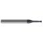 Picture of HARVEY Tool 951415-C6 .015 DIA CRAD HARD Mill, 1.5x RCH, 4 FL End Mill Standard Flute Standard Helix Carbide AlTiN Single End Corner Radius