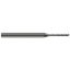 Picture of HARVEY Tool 861462 DIA 0.062 LOC 0.4370 OAL 2.50 End Mill Standard Flute Standard Helix Carbide Uncoated Single End Ball Nose