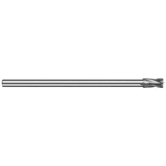 Picture of HARVEY Tool 17628 7/16 D x 3/8 Shank x .030 R CRAD, 4 FL End Mill Standard Flute Standard Helix Carbide Uncoated Single End Corner Radius 0.0300 0.76MM