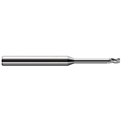 Picture of HARVEY Tool 38393 .093 DIA x .005 R STB FL 8x RCH EM End Mill Standard Flute Standard Helix Carbide Uncoated Single End Corner Radius 0.0050 0.13MM