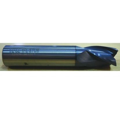 Picture of HTC 110-4625 DIA 5/8 SH 0.6250 LOC 0.7500 OAL 3.00 End Mill Standard Flute Standard Helix Carbide AlTiN Single End Square Sharp