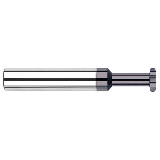 Picture of HARVEY Tool 43378-C3 5/64 R x 1/2 D Full RAD Keyseat, AlTiN Carbide AlTiN Single End Key Seat