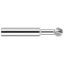 Picture of HARVEY Tool 23132 .500 D x 270 Short RCH UNDERCUT EM End Mill Standard Flute Standard Helix Carbide Uncoated Single End Ball Nose 270°