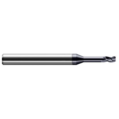 Picture of HARVEY Tool 37212-C3 .187 DIA x .005 R STB FL 5x RCH EM AlTiN End Mill Standard Flute Standard Helix Carbide AlTiN Single End Corner Radius 0.0050 0.13MM