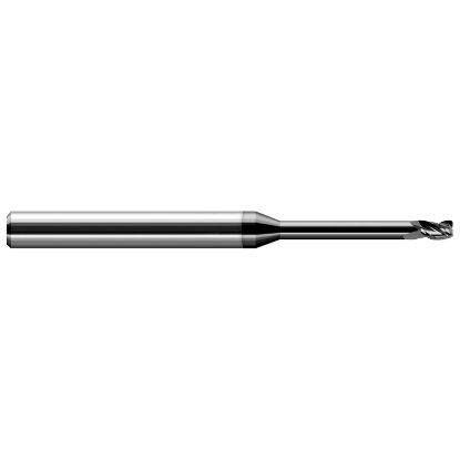 Picture of HARVEY Tool 42416-C4 .250 D x .030 R STB FL 8x RCH EM, DMND End Mill Standard Flute Standard Helix Carbide Diamond Single End Corner Radius 0.0300 0.76MM