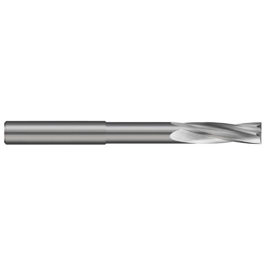 Picture of HARVEY Tool 2558M .3150 D x 2.500 RCH Flat End Counter Bore Carbide AlTiN Single End Square Sharp