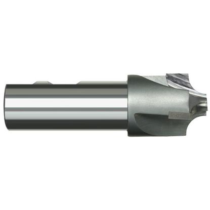 Picture of HARVEY Tool 45032 1/2 R Carbide Tipped CREM, SE Corner Rounder Carbide Uncoated Single End Corner Rounder 0.5000 12.70MM