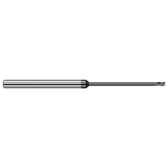 Picture of HARVEY Tool 977355-C3 .055 DIA Carbide STB FL 18x RCH EM, AlTiN End Mill Standard Flute Standard Helix Carbide AlTiN Single End Square Sharp