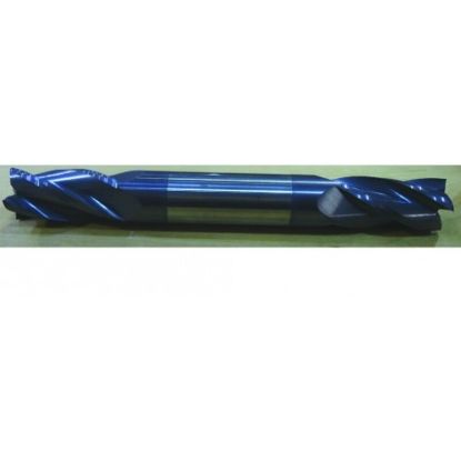 Picture of HTC 212-2750 DIA 3/4 SH 0.7500 LOC 1.50 OAL 6.00 End Mill Standard Flute Standard Helix Carbide AlTiN Double End Square Sharp