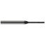 Picture of HARVEY Tool 76250-C3 .050 DIA Carbide Long RCH EM-2 FL, AlTiN End Mill Standard Flute Standard Helix Carbide AlTiN Single End Square Sharp