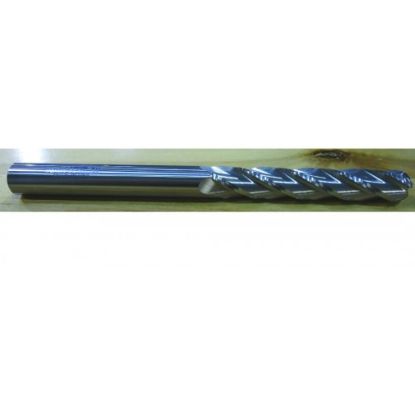 Picture of HTC 175-4100 DIA 1 SH 1.00 LOC 3.00 OAL 6.00 End Mill Standard Flute Standard Helix Carbide Uncoated Single End Ball Nose