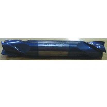 Picture of HTC 200-4093 DIA 3/32 SH 0.1250 LOC 0.1875 OAL 1.50 End Mill Standard Flute Standard Helix Carbide AlTiN Double End Square Sharp