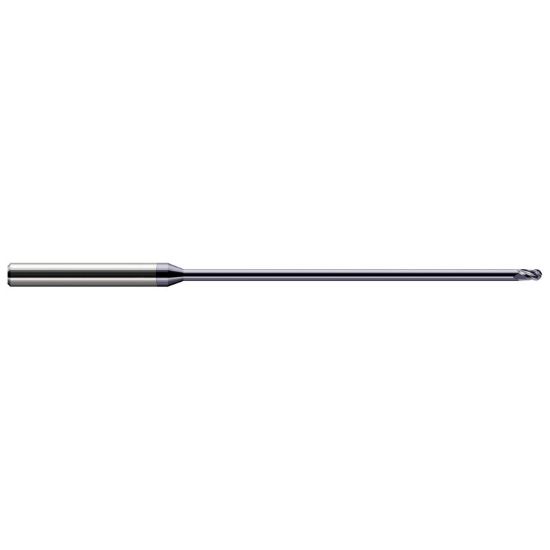 Picture of HARVEY Tool 922720-C3 .020 BALL Carbide STB FL 30x RCH EM, AlTiN End Mill Standard Flute Standard Helix Carbide AlTiN Single End Square Sharp