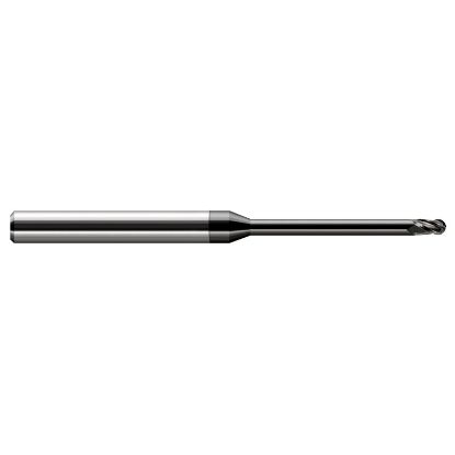 Picture of HARVEY Tool 35716-C4 .250 BALL Carbide STB FL 12x RCH EM, DIAMND End Mill Standard Flute Standard Helix Carbide Diamond Single End Ball Nose