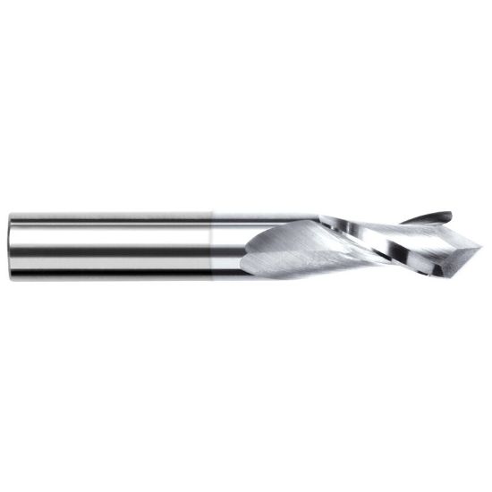 Picture of HARVEY Tool 72324-C8 3/8 DIA x 90 Carbide D/M - 2 FL, TiB2Drill /Mill Carbide TiB2 Single End Drill Point